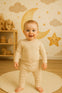 2pcs Skin Adorable Baby Inner Warmer Suit Set BS6423C